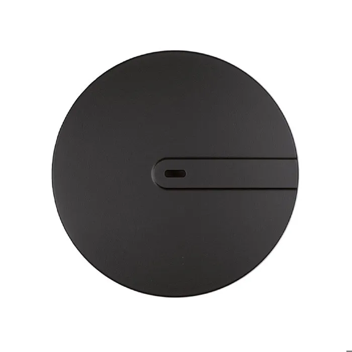 Dôme métal pour bonde de douche Wirquin Black slim +