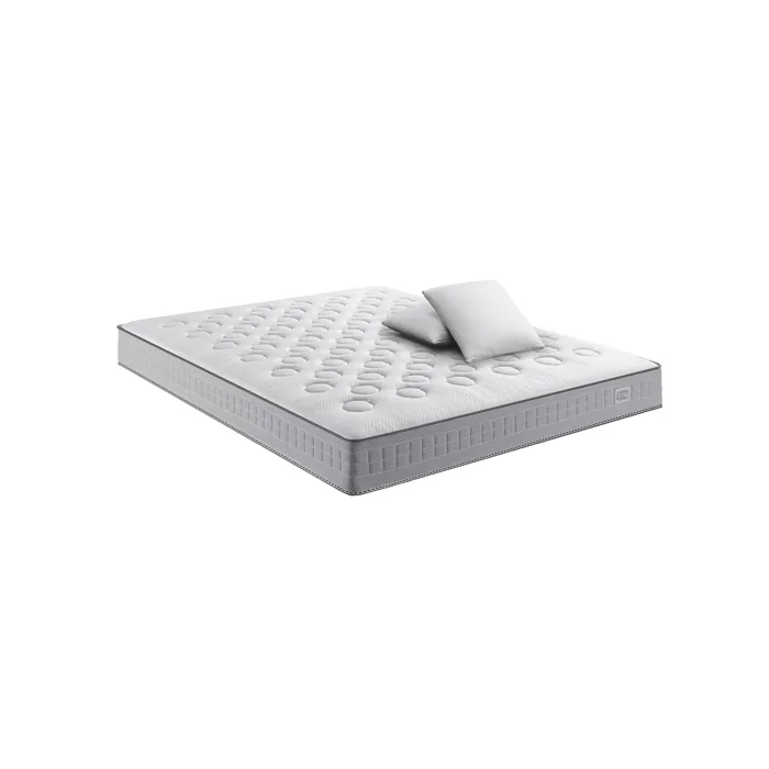 Matelas Initial 140x190, Ressorts Ensachés, Ferme, H23 + 2 Oreillers 60x60