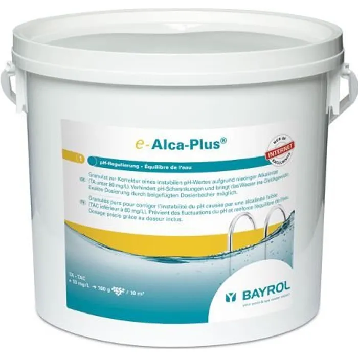 Réhausseur D'alcalinité E.alca-plus 5 Kg - Bayrol