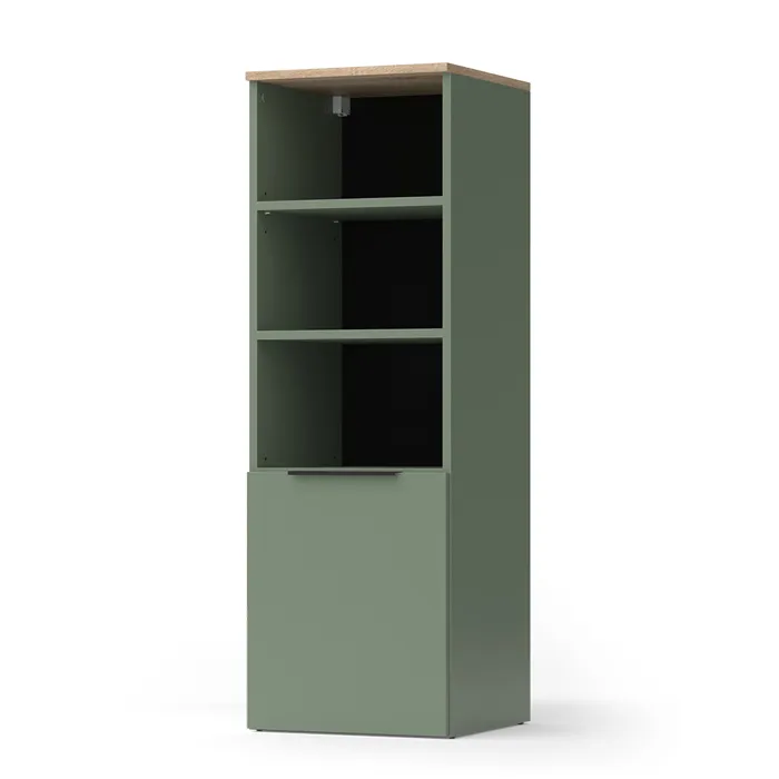 Vicco Armoire universelle Vert 40.2x120cm avec une porte