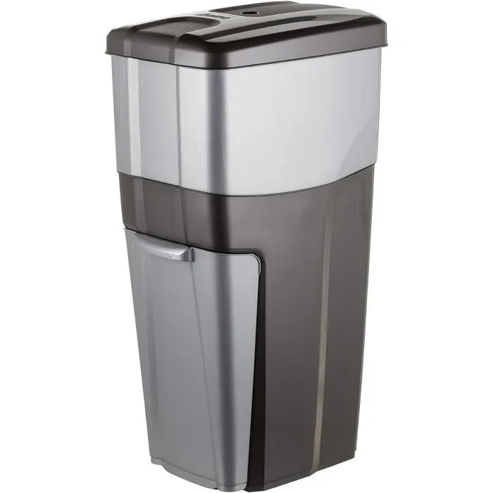 Poubelle De Tri Selectif - Trypla - 28 X 39 X 70 Cm - Gris