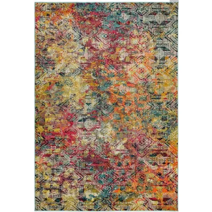 Tapis salon et chambre moderne tissé plat DIGITAL 160x230 cm