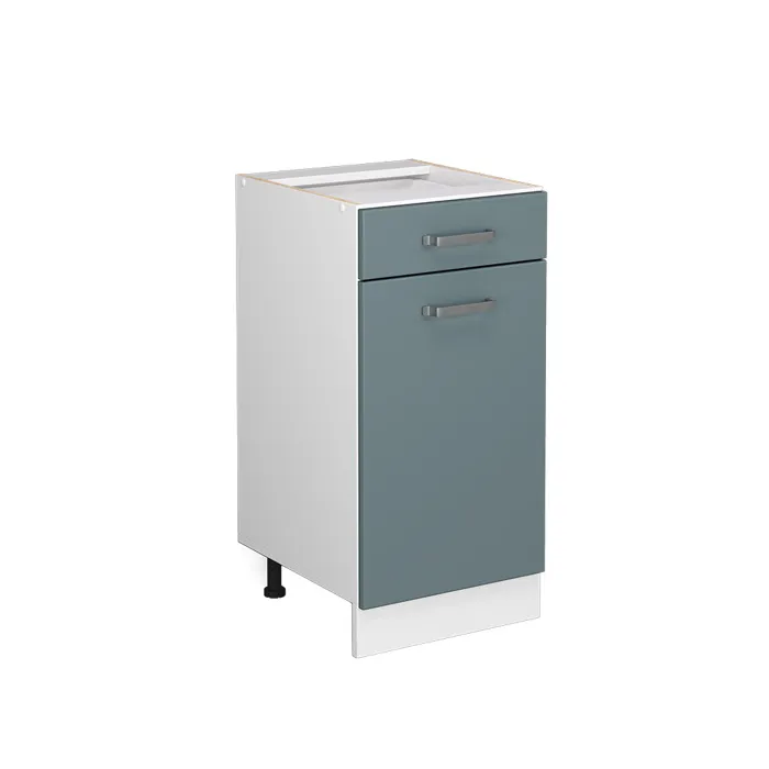 Vicco Meuble cuisine Bleu-gris 40cm sans PT
