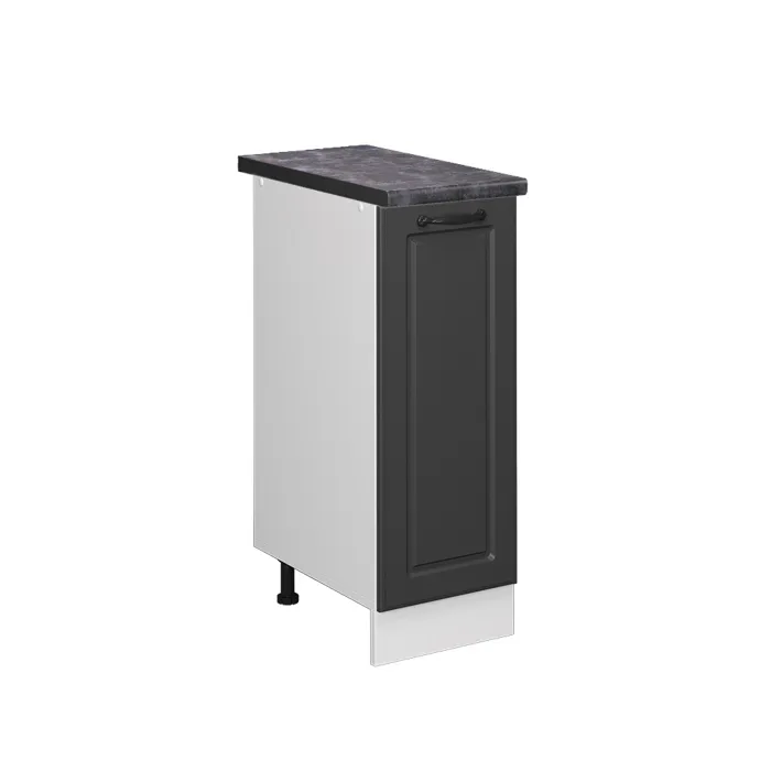 Vicco Meuble de cuisine Anthracite campagne 30cm, PT Anthracite