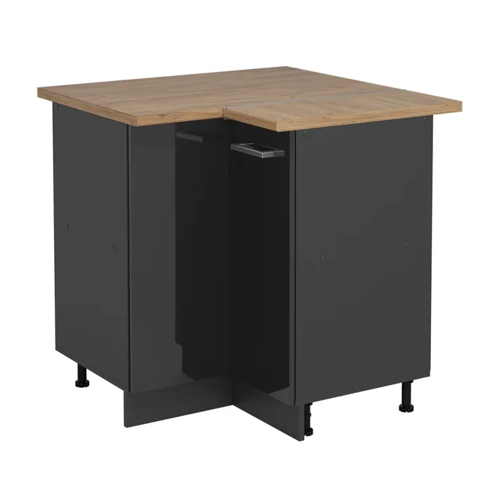 Vicco Meuble dangle Anthracite Haute brillance 75.6cm, PT Chêne