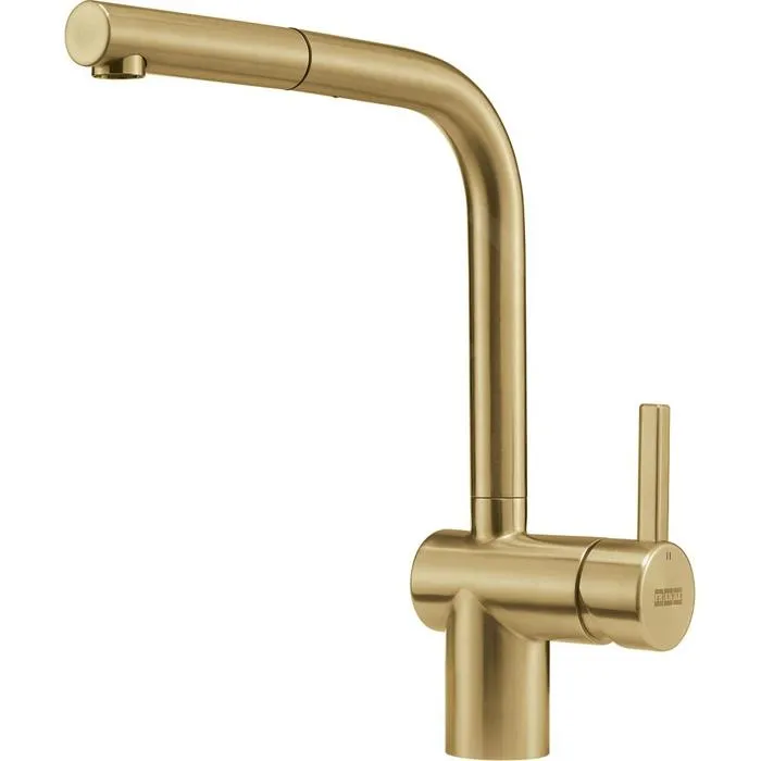 Mitigeur Franke Atlas Néo à douchette monojet Reflet d'Or - Reflet d'or coloris Reflet d'or