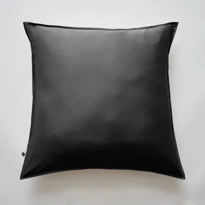 Taie d'Oreiller 63 x 63 cm Satin de Bambou Salomé Truffe