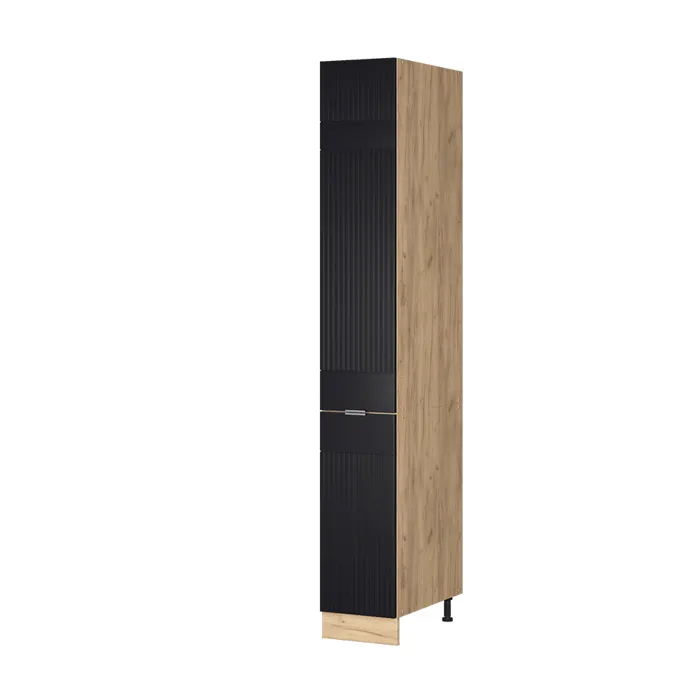 Vicco Armoire dapothicaire Noir rayé 30cm