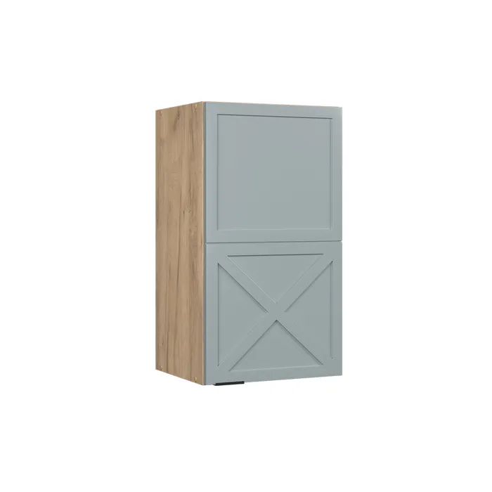 Vicco Elément haut de cuisine Bleu clair-gris 40cm