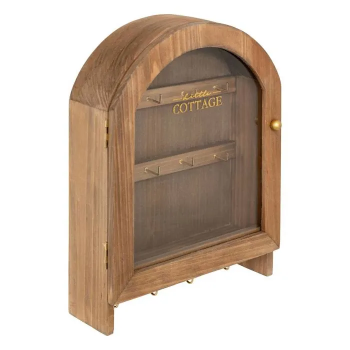 Boîte à clés Roxie bois 28x22cm - Atmosphera Créateur d'intérieur