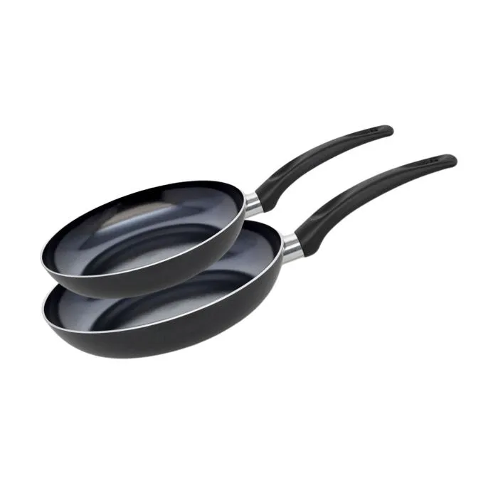 Set De 2 Poêles 28 Et 32 Cm Céramique Sans Pfas Prima Cucina