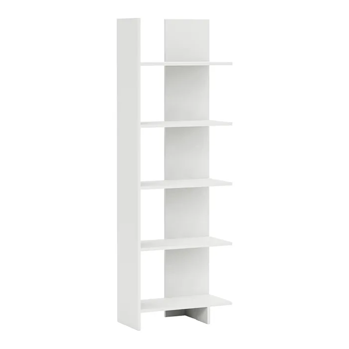 Bibliothèque Vireftere 176 x 62 x 29 cm blanc en.casa