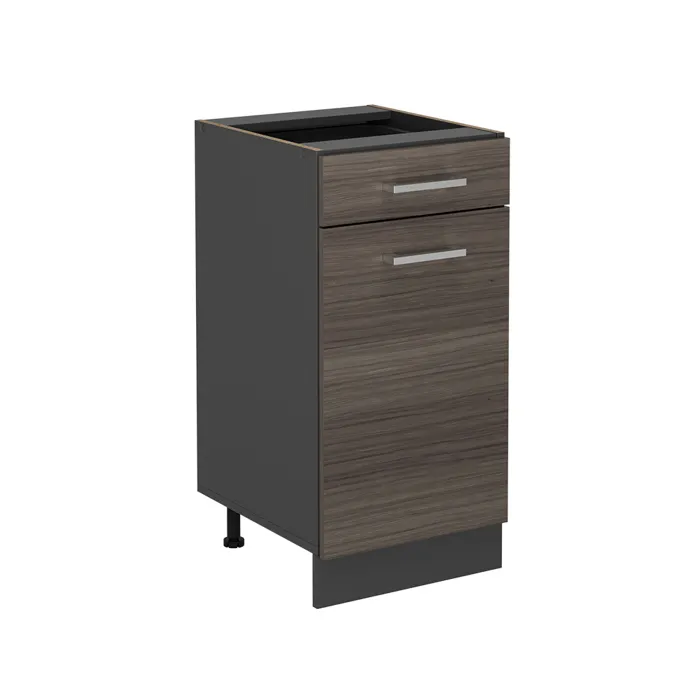 Vicco Meuble cuisine Gris noble 40cm sans PT