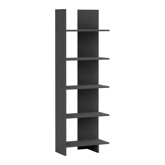 Bibliothèque Vireftere 176 x 62 x 29 cm gris en.casa