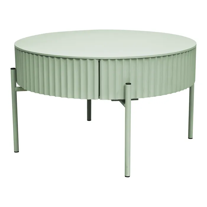Table basse Rill 36 x 60 cm vert menthe en.casa