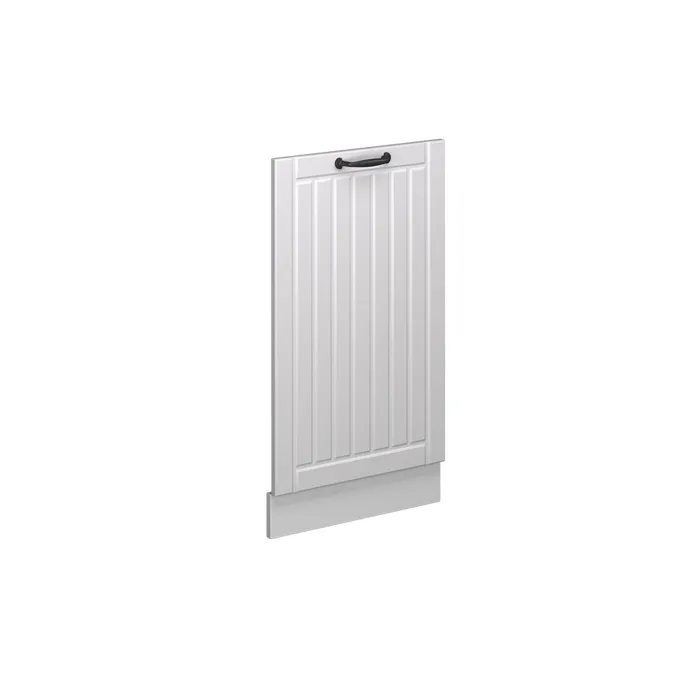 Vicco Façade de lave-vaisselle Blanc campagne 45cm sans PT