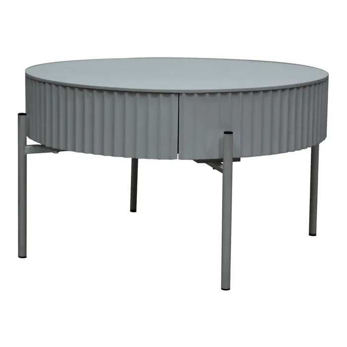 Table basse Rill 36 x 60 cm gris en.casa