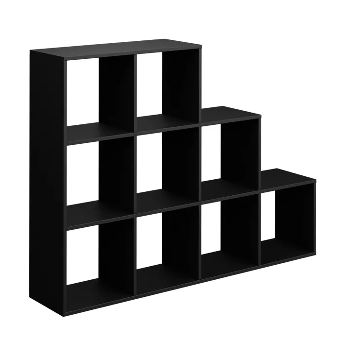 Vicco Étagère Noir 142.4x107.8cm