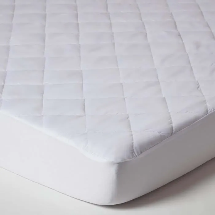 Protège-matelas Matelassé 120x190cm - Anti-acariens - Homescapes