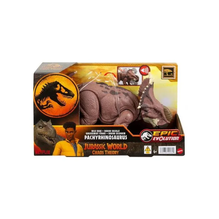 Pachyrhinosaurus Rugissement Feroce - Jurassic World - Mattel - Htk72 - Dinosaure Sonore