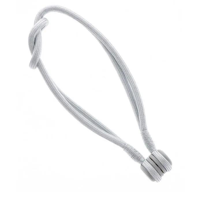 Embrasse à rideaux aimantée 30cm Gris perle - Boulet