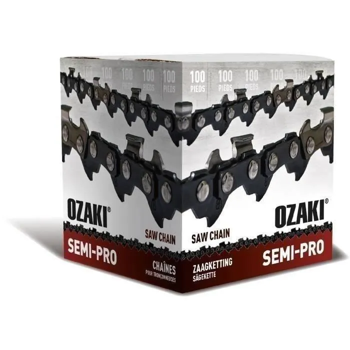 Rouleau De Chaîne De Tronçonneuse Ozaki Carrée,3/8,050 100 Pieds