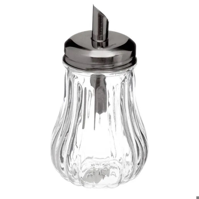 Sucrier En Verre Couvercle Inox 18cl - 5five