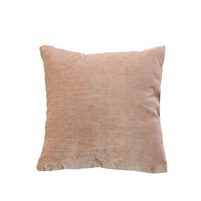 Coussin Déco En Velours "velvet" 40x40cm Cuivre
