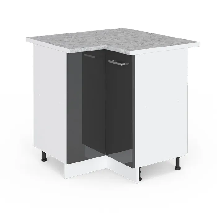 Vicco Meuble dangle Anthracite Haute brillance 75.6cm, PT Marbre