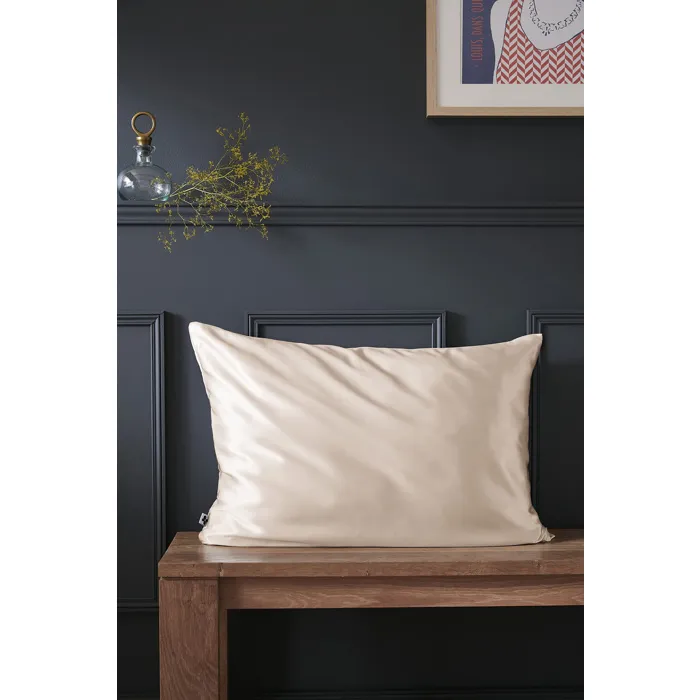 Taie d'Oreiller 50 x 70 cm 100 % Soie de Mûrier Soanne Pampa