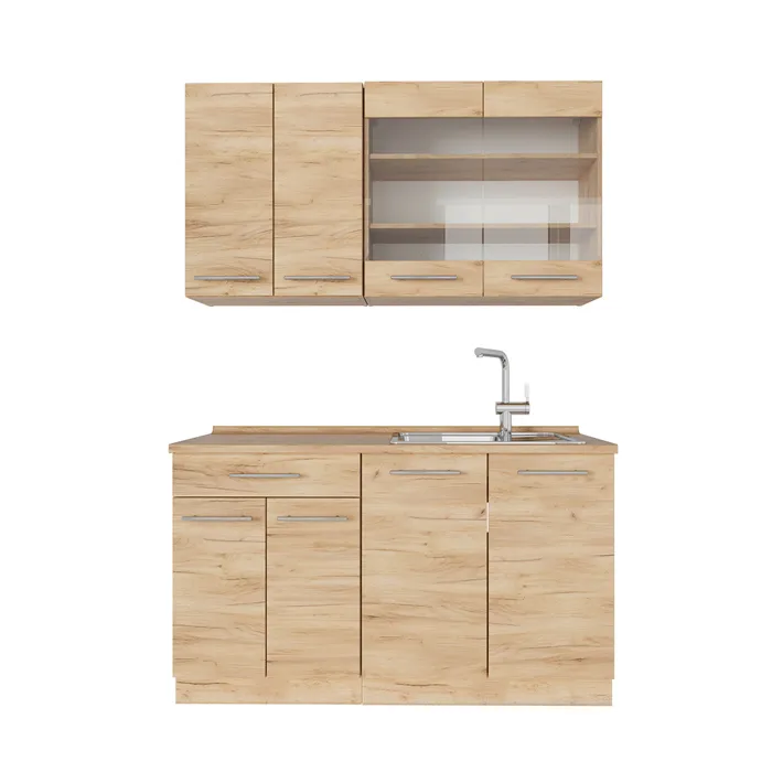 Vicco Cuisine Chêne de force doré 140cm, PT Chêne