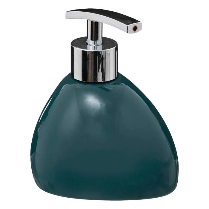 Distributeur À Savon 250ml "colorama" Bleu Pétrole - 5five