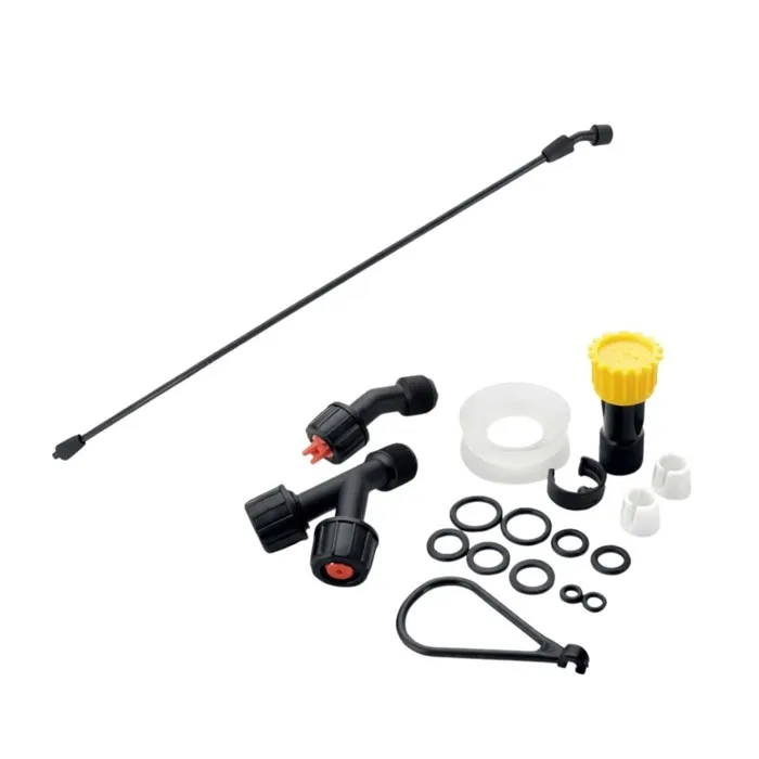 Kit 18 pièces Lance + Buses de Pulvérisateur Spécial Produits Corrosifs Accessoires Pulvérisateur Batterie 16L VITO