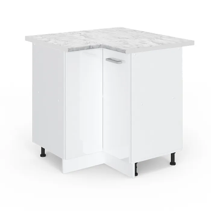 Vicco Meuble dangle Blanc Haute brillance 75.6cm, PT Marbre