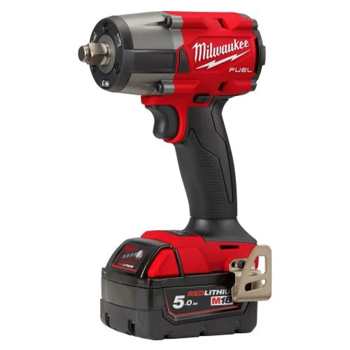Boulonneuse à chocs 18 V M18 FMTIW2F12-502X + 2 batteries 5 Ah + chargeur + coffret HD BOX MILWAUKEE 4933478450