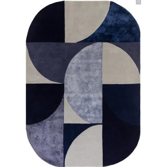 Tapis salon et chambre moderne en laine LAVO 200x300 cm