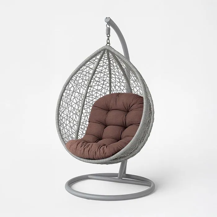 Coussin Pour Fauteuil Suspendu Chocolat - Homescapes