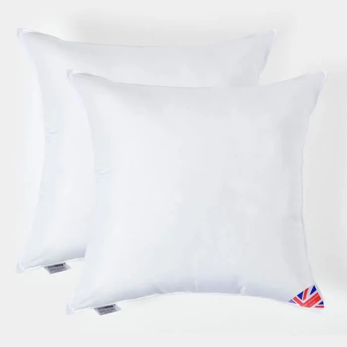 Lot De 2 Oreillers 65x65cm - Super Microfibre - Homescapes