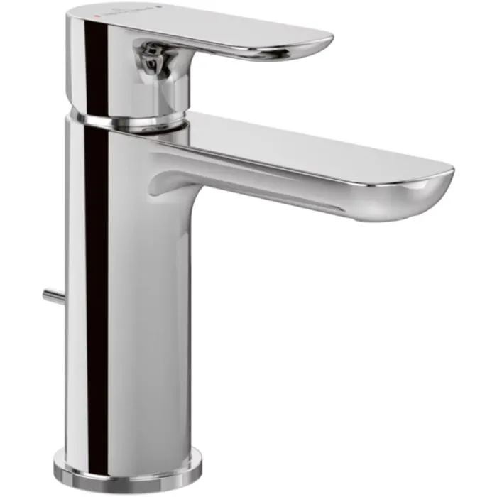 Mitigeur lavabo VILLEROY ET BOCH O.novo avec tirette chrome