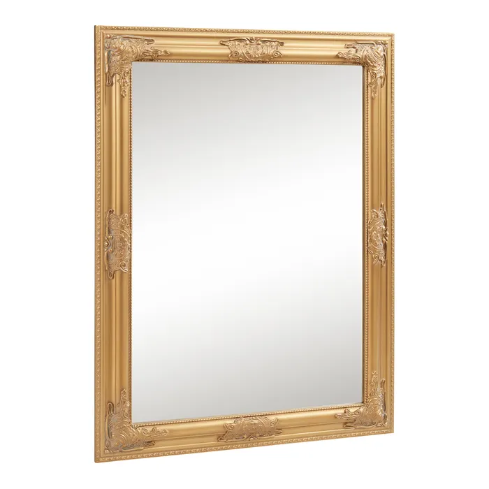 Miroir mural Punkalaidun au style baroque 80 x 60 cm or en.casa