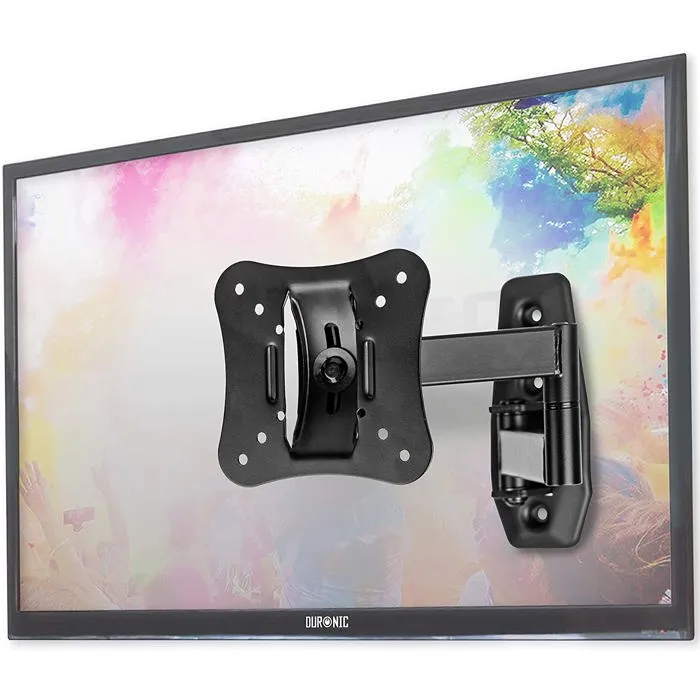 Support Mural Tv De 13-30 Pouces Support Universel Pour Écran Lcd Led Oled Charge Maximale 18kg Duronic Tvb0920