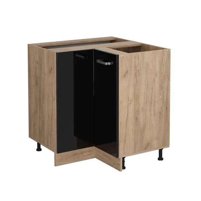 Vicco Meuble dangle Noir Haute brillance 75.6cm sans PT