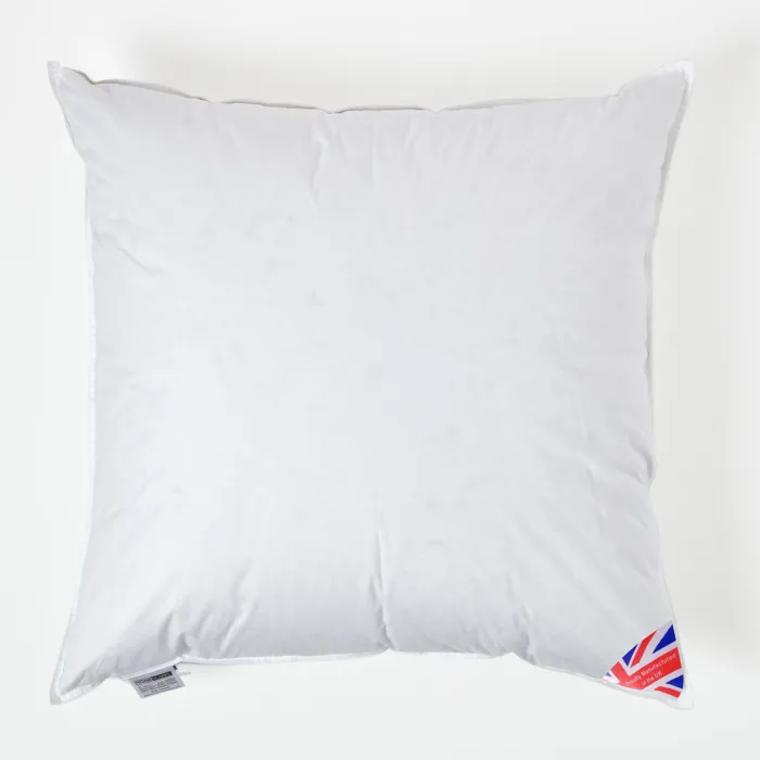 Coussin De Garnissage Duvet De Canard, 90x90cm - Homescapes