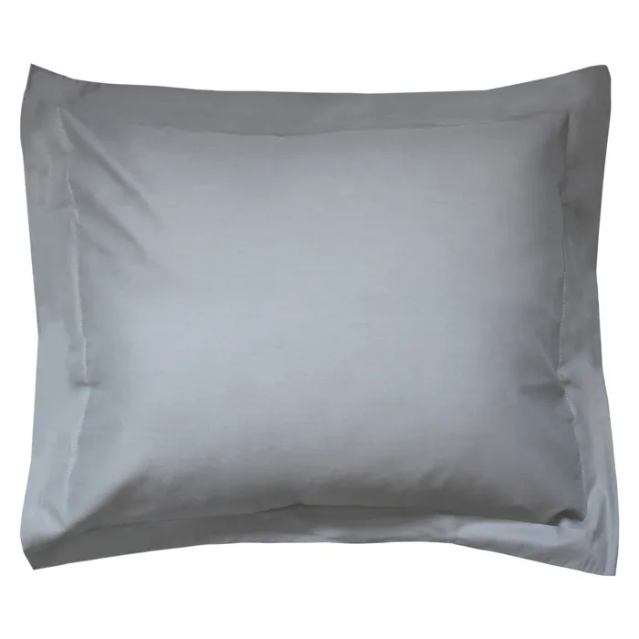 Taie D'oreiller Uni 100x80 Cm Coton Alto Alu