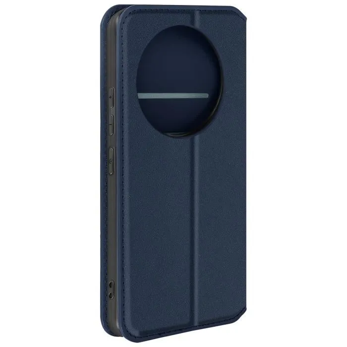 Étui Pour Honor Magic 6 Lite Porte-carte Support Vidéo Bleu Nuit