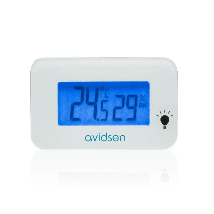 Mini détecteur de température et d'humidité - Avidsen - 107249