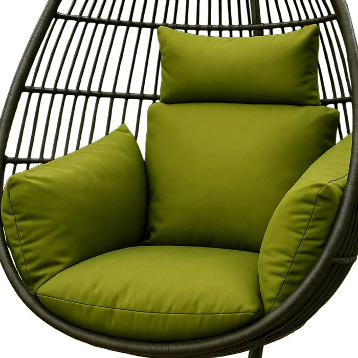 Coussin Imperméable Pour Fauteuil Suspendu Vert - Homescapes