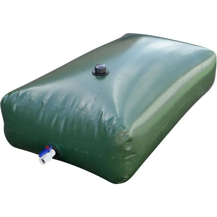 Citerne souple de récupération d'eau de pluie 3000L Jardibric L.300 x l.223 x H.450 cm