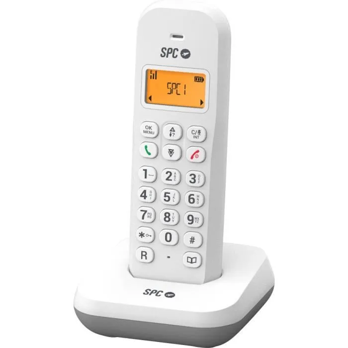 Spc téléphone fixe sans fil - Blanc