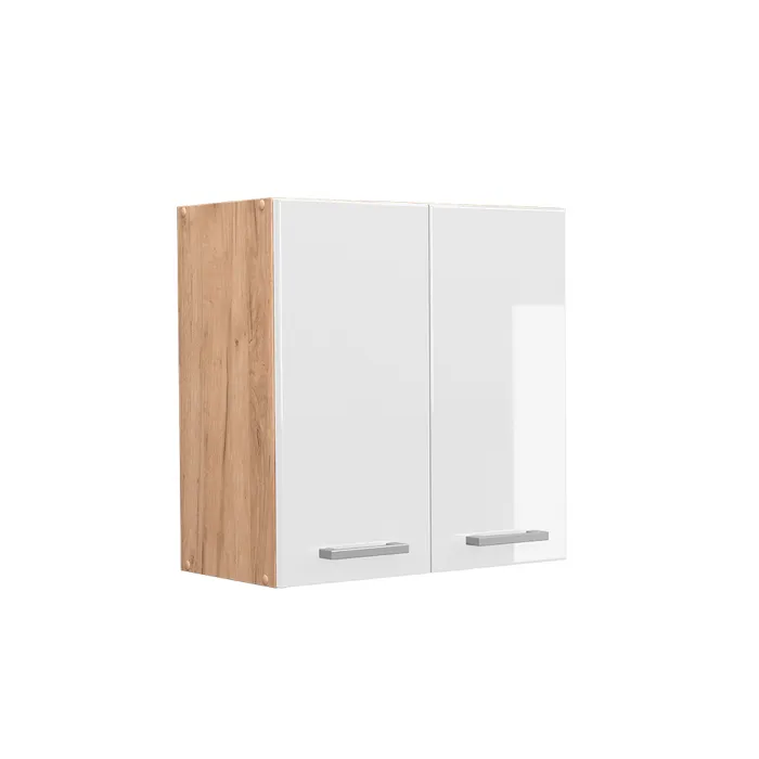 Vicco Elément haut de cuisine Blanc Haute brillance 60cm